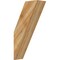 Ekena Millwork 6"W x 14"D x 26"H Traditional Rough Sawn Knee Brace, Western Red Cedar BRC06X14X26TRA00RWR - alternate 1